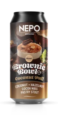 Nepo Brewing Brownie Bowl: Coconut Puff