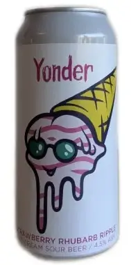 Yonder Brewing and Blending Strawberry Rhubarb Ripple