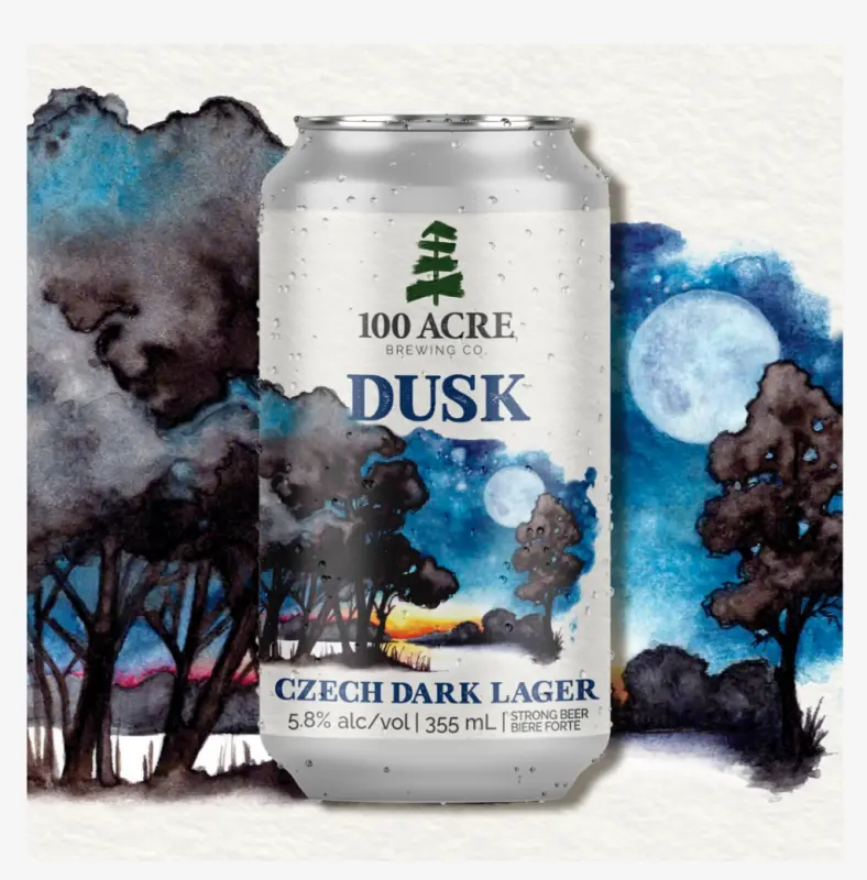 100 Acre Brewing Dusk Czech Dark Lager