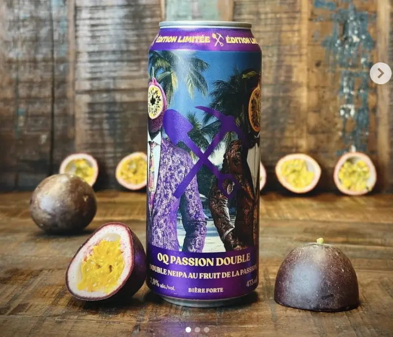 Microbrasserie Le Prospecteur OQ Passion Double