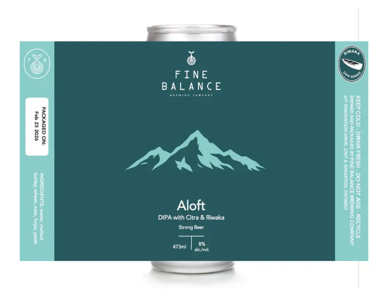 Fine Balance Brewing Company Aloft DIPA