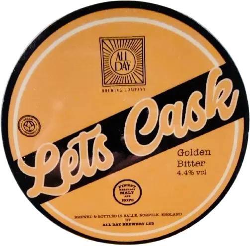 All Day Brewing Co. Let's Cask - Golden Bitter