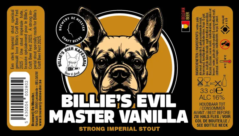 De Meester Billie's Evil Master Vanilla