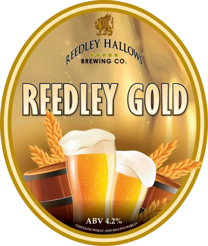 Reedley Hallows Brewing Co. Reedley Gold