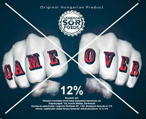 Legenda Sörfozde Legenda Game Over