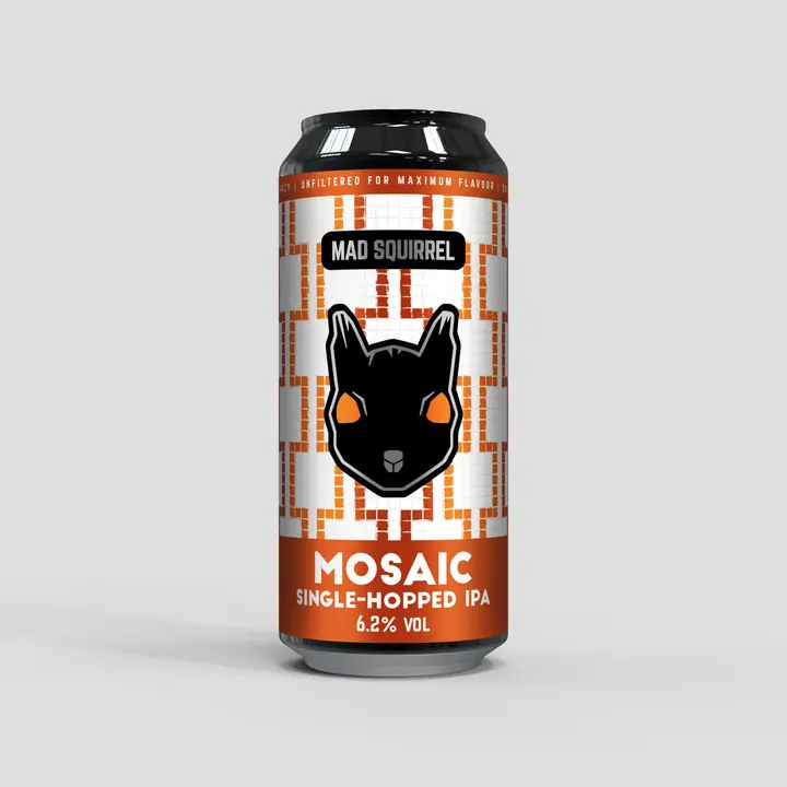 Mad Squirrel Mosaic