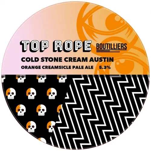 Top Rope Brewing Cold Stone Cream Austin - Orange Creamsicle