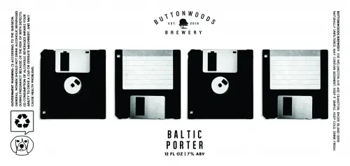 Buttonwoods Brewery Baltic Porter
