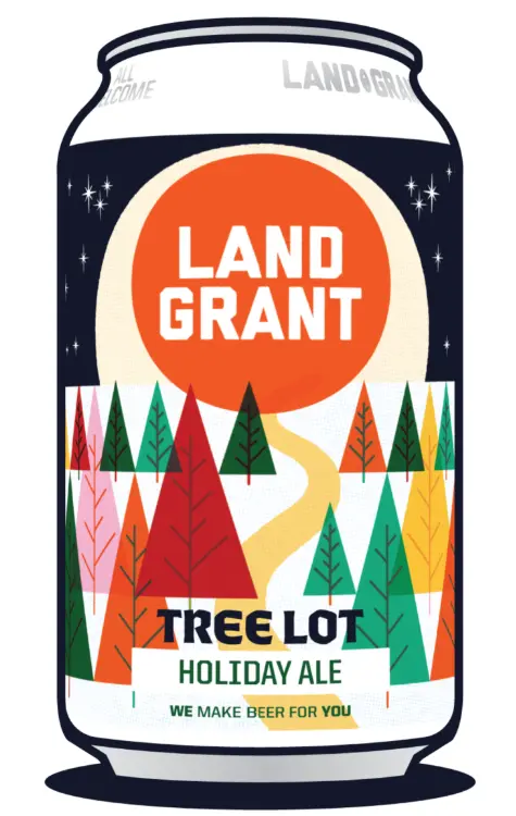 Land Grant Brewing Company Tree Lot