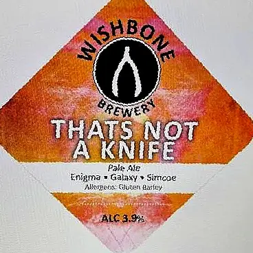 Wishbone Brewery That's Not A Knife