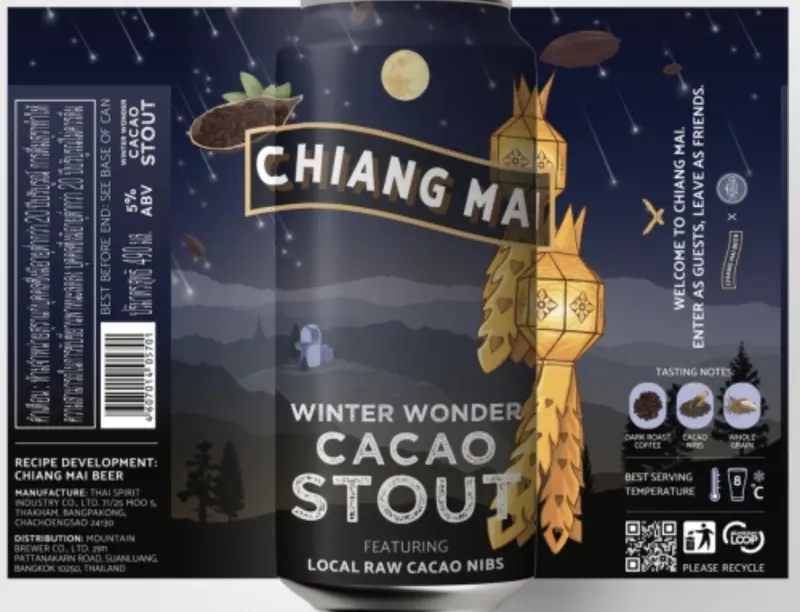 Chiang Mai Brewery Winter Wonder Cacao Stout