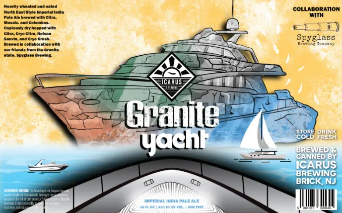 Icarus Brewing Granite Yacht