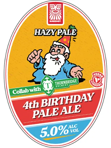 Sureshot Brewing Company 4th Birthday Pale