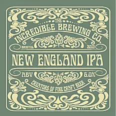 Incredible Brewing Co. New England IPA