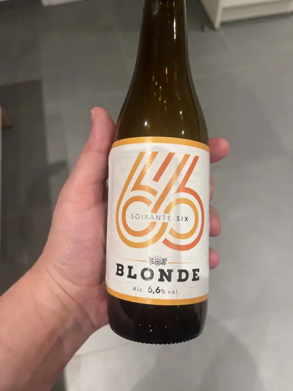Brasserie Soixante-Six 66 blonde