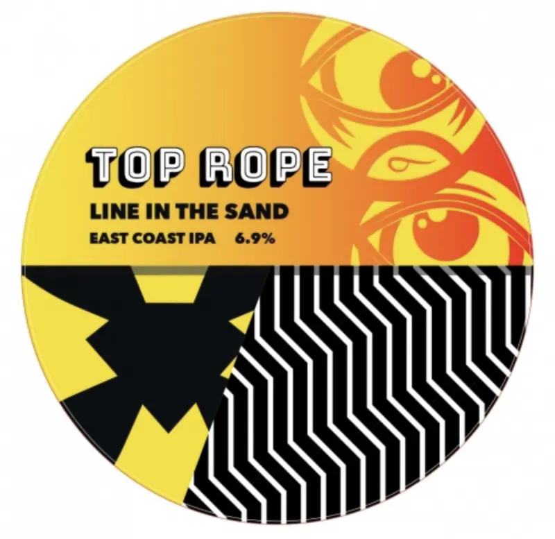 Top Rope Brewing Line In The Sand