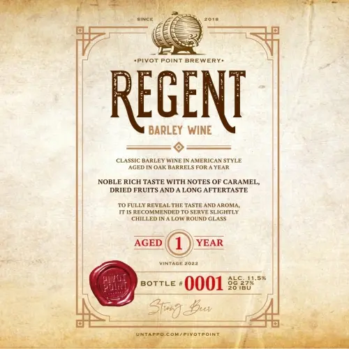 Kolomenskaya Pivovarnya (Коломенская Пивоварня) Regent