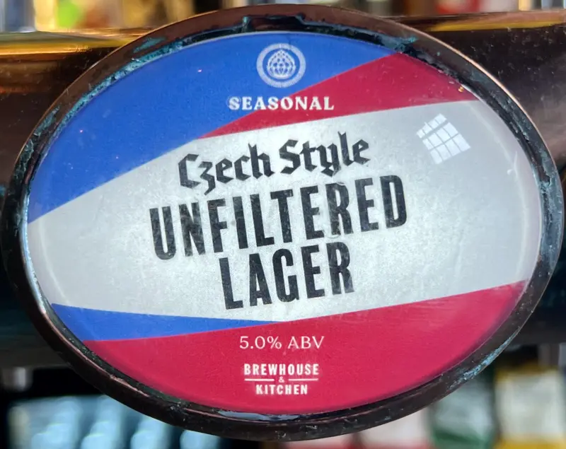 Brewhouse & Kitchen (Chelmsford) Czech Style Unfiltered Lager