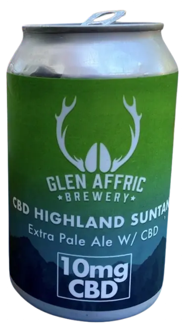 Glen Affric Brewery CBD Highland Suntan