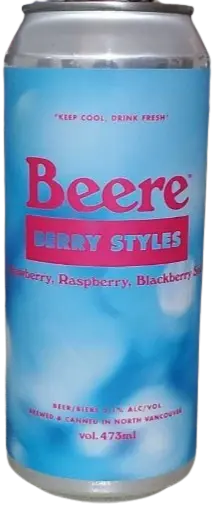 Beere Brewing Company Berry Styles