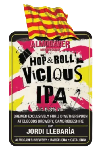 J D Wetherspoon Hop & Roll Vicious IPA