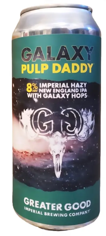Greater Good Imperial Brewing Company Pulp Daddy - Galaxy