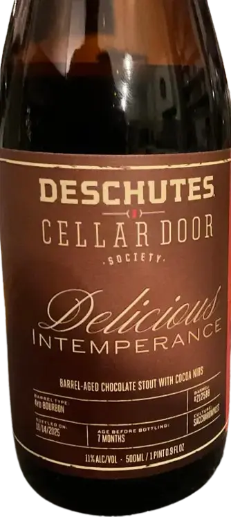 Deschutes Brewery Delicious Intemperance