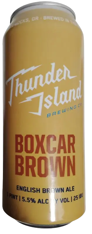 Thunder Island Brewing Co. Boxcar Brown