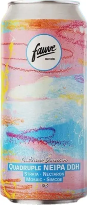 Fauve Craft Bière Quatrième Dimension