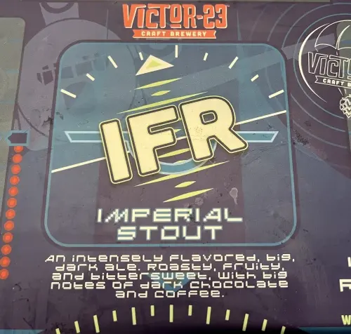 Victor 23 Brewing IFR Imperial Stout