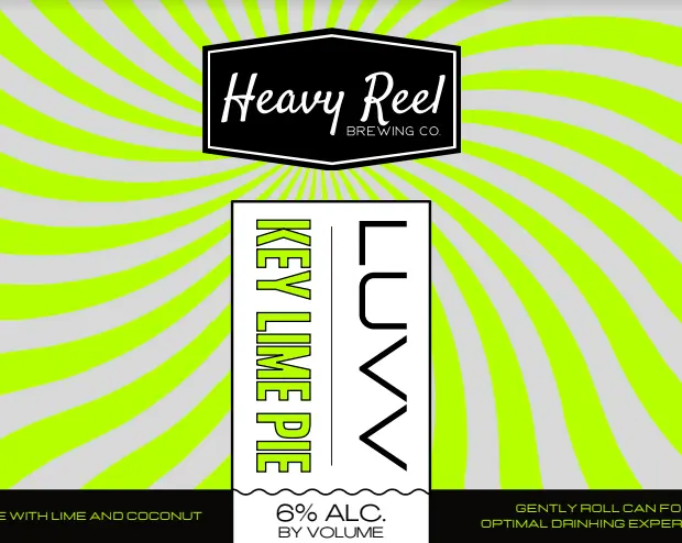 Heavy Reel Brewing Company LUVV: KEY LIME PIE