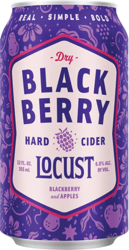 Locust Cider and Brewing Blackberry