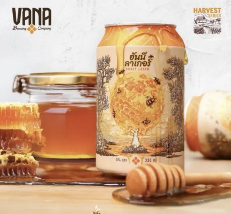 Vana Brewing Honey Lager