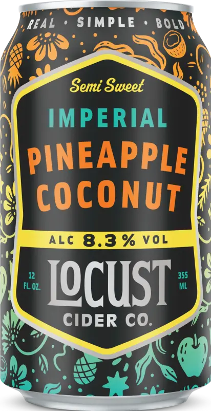Locust Cider and Brewing Imperial Pineapple Coconut
