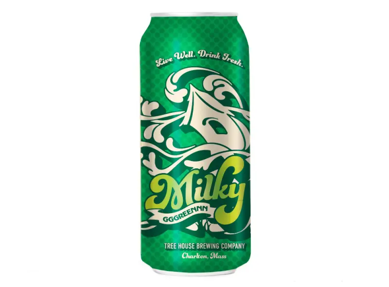 Tree House Brewing Company Milky Gggreennn
