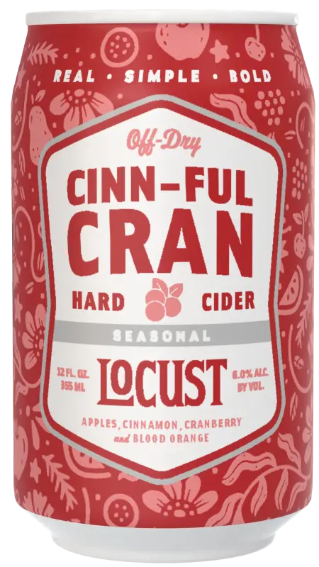 Locust Cider and Brewing Cinn-ful Cran