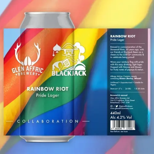 Glen Affric Brewery Rainbow Riot