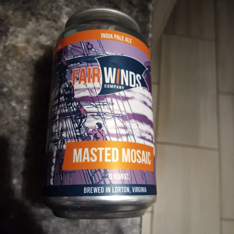 Fair Winds Brewing Company Masted Mosaic IPA