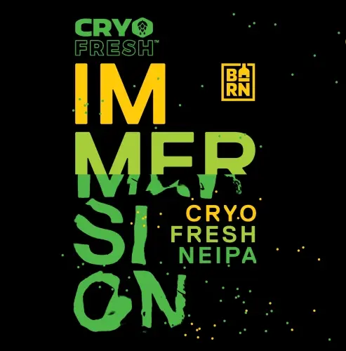 The Barn Beer Co. Immersion Cryo Fresh NEIPA