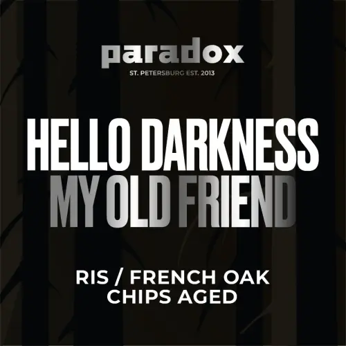Paradox Brewery Hello Darkness My Old Friend
