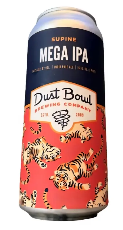 Dust Bowl Brewing Company Supine Mega IPA