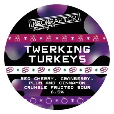 Neon Raptor Brewing Co. Twerking Turkeys (2022-)