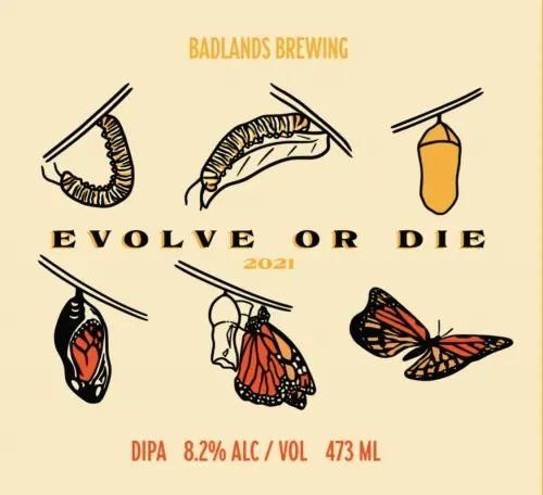 Badlands Brewing Company Evolve Or Die (2021)