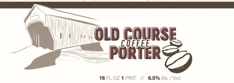 Saco River Brewing Old Course Porter - Coffee