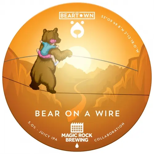 Beartown Brewery Bear On A Wire