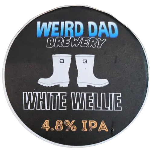 Weird Dad Brewery White Wellie