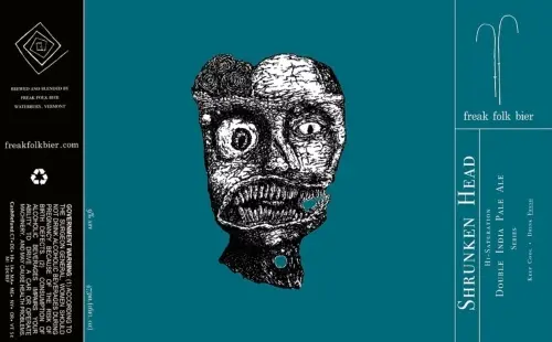 Freak Folk Bier Shrunken Head (Version 2)