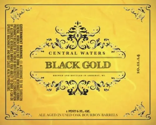 Central Waters Brewing Co. Black Gold (2020)