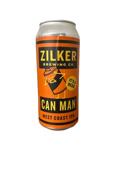 Zilker Brewing Company Can Man