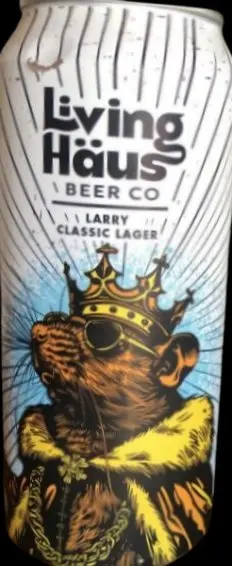 Living Häus Beer Co Larry Classic Lager
